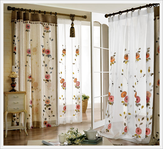 Hand-Drawing Curtain  Made in Korea